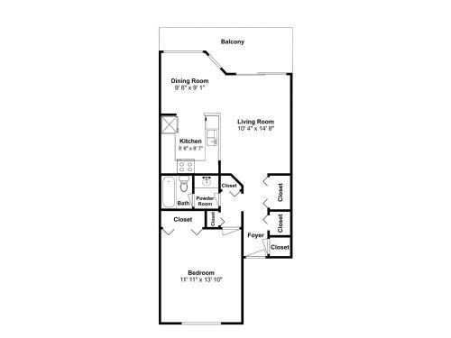 Apartamento Gwin102