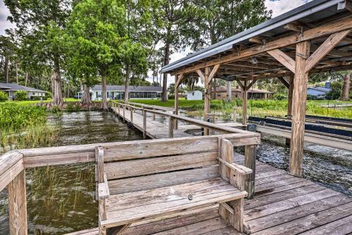 Lakefront Tavares Home With Sunroom And Boat Dock