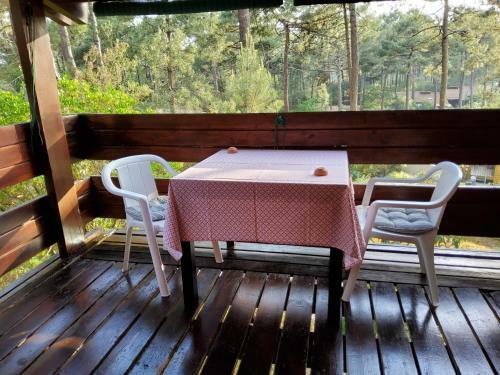 Chalet Dans La Pin�de Entre Lac Et Oc�an