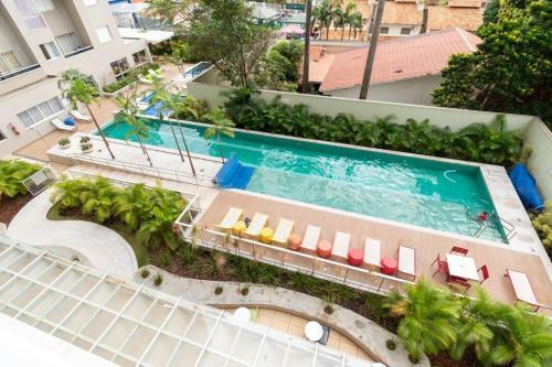 Apartamento Flat Acolhedor No Edif�cio The Expression - Setor Bueno - Th103