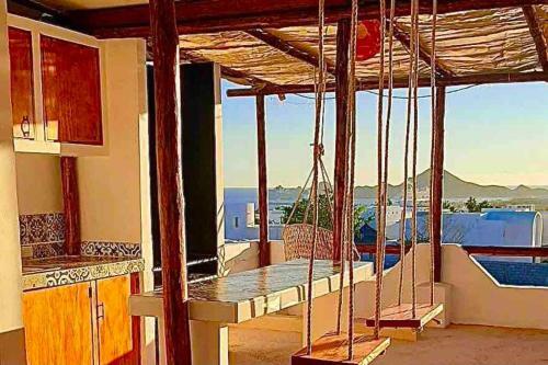 Apartamento Lugar R�stico + Alberca+roof Con Vista Al Mar