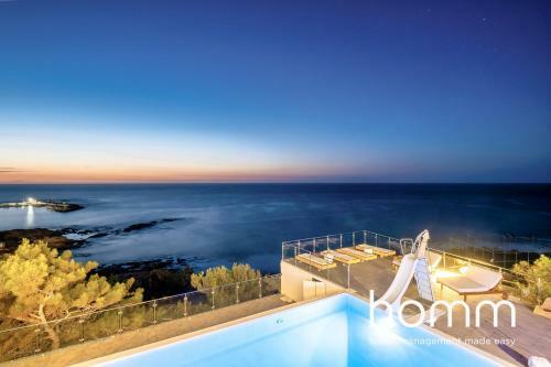Villa Icarus Blue Zone Homm Sea View Retreat With Pool