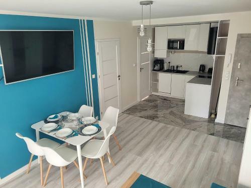Pobierowo Baltic Apartament Turkusowy
