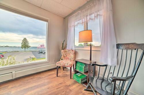 Apartamento Walkable St Ignace Condo With Lake Huron Views