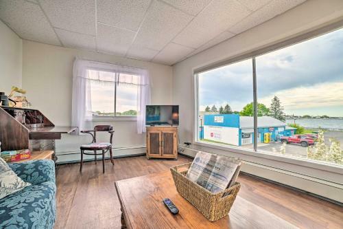 Apartamento Walkable St Ignace Condo With Lake Huron Views