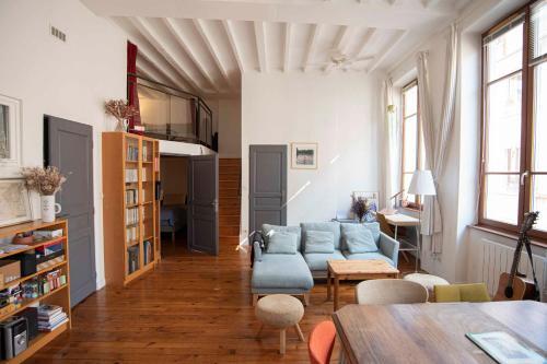 Apartamento Very Nice Duplex In Lyon Croix Rousse Area !