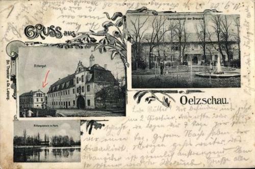 Neues Gesindehaus (Rittergut Oelzschau B. Leipzig)