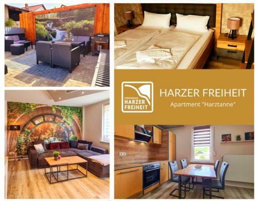 Apartment 5 Pers. Zentrum Thale- Grill&chillecke