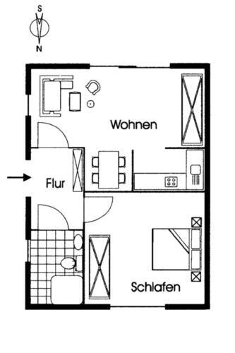 Apartamento Am Leuchtturm 7_ Whg_ 1