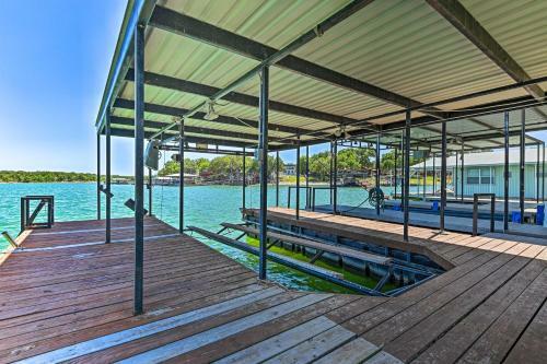 Lakefront Brownwood Home With Private Boat Dock