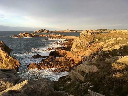 Vue Mer Et Campagne / C�te de T�r�nez