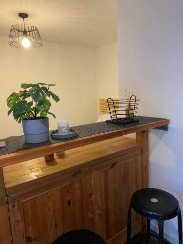 Apartamento Superbe Studio Avec Terrasse Et Parking Gratuit