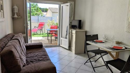 Apartamento Studio Terrasse En Bord de Mer Avec Garage