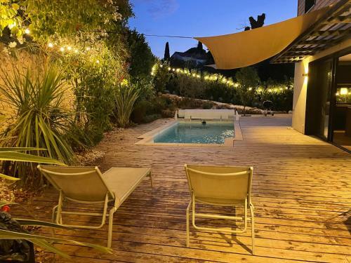 Villa Piscine Centre Valbonne / Proche Plages / Cannes