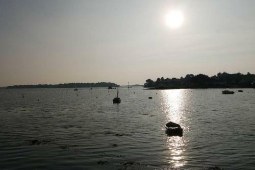 Vue Sur L'�le de Berder Et Vue Mer