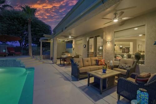 Phoenix Area Home Pool And Spa, On Golf Course