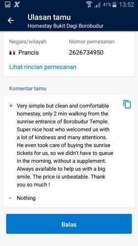 Homestay Bukit Dagi Borobudur
