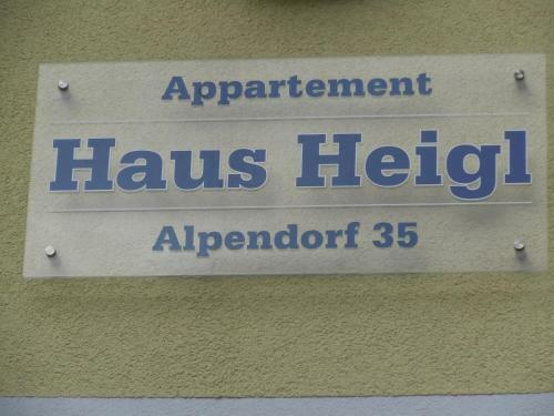 Apartamento Haus Heigl