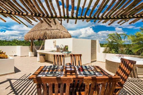Apartamento Fully Equipped Ph W Private Rooftop In Aldea Zama