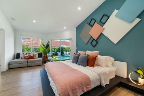 Miami Oasis,heated Pool+5 Bedrooms /14 Guests