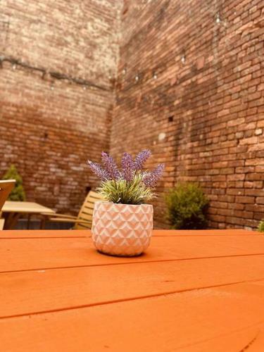 1850s Historic Row House 7min Train To Nyc With Private Backyard