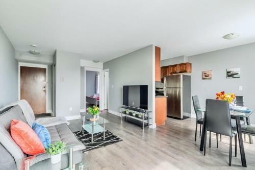 Apartamento Bright 1br Apt W King Bed -close To Dt Hamilton