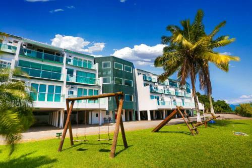 Apartamento Lindo Flat Sobre O Mar de Martin de S�...