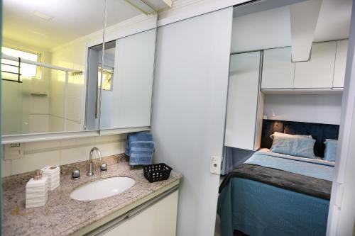 Apartamento Lindo Flat Sobre O Mar de Martin de S�...