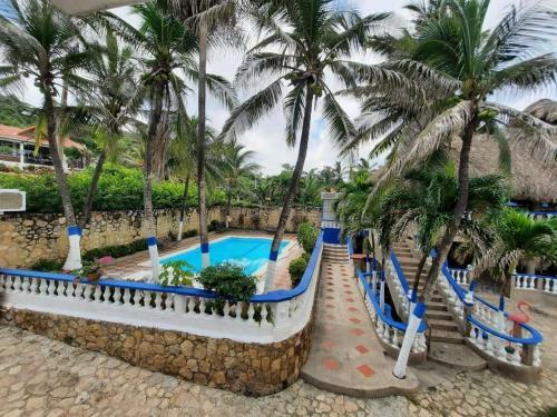 Villa Caba�a Tranquila: Piscina, Mar, Privacidad