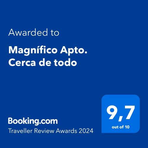 Apartamento Magn�fico Apto. Cerca de Todo