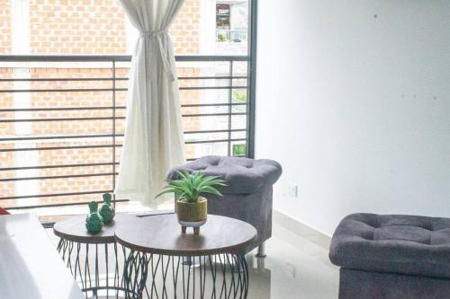 Apartamento Encantador En Bello(Caba�as)