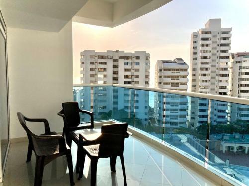 Apartamento Cozy 2br With Ocean View In Cartagena