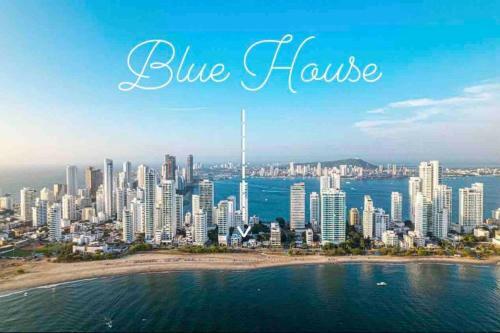 Blue House - Beachfront Luxury House With 8 Bedrooms