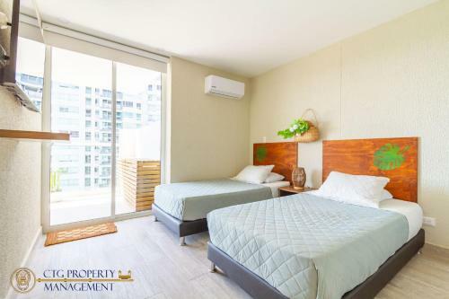 Apartamento Con Jacuzzi Privado - Dominique Cartagena