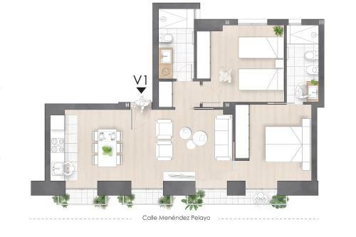 Apartamento Veoapartment Jardines Murillo