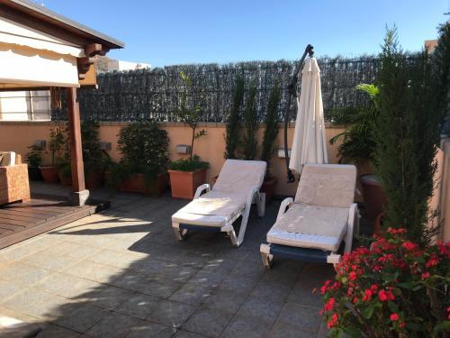 Apartamento �tico Espacioso Con Terraza Y Sal�n Exterior