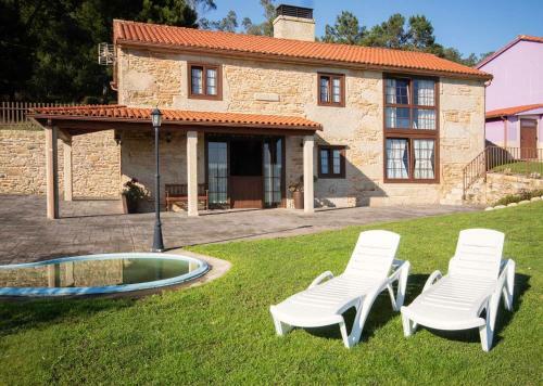 Ag Casa Rustica Laxe Con Jard�n Y Playa A 7km