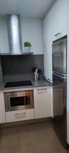 Acogedor Apartamento Con Terraza En Portonovo