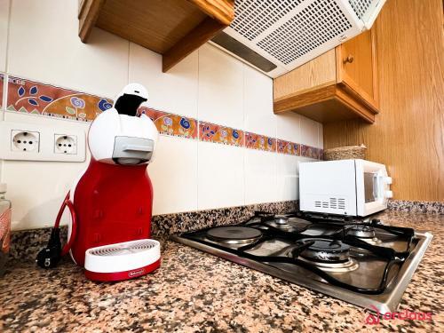 Apartamento Vistoso Y Colorido
