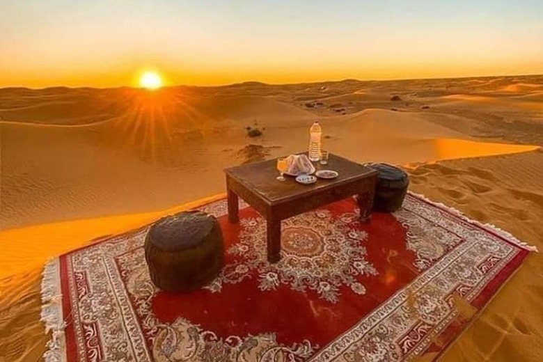 Camel Trek Bivouac In Merzouga