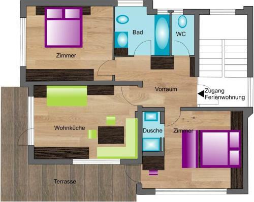 Apartamento Ferienwohnung Scheiber