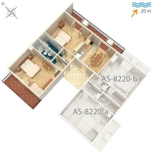 Apartments By The Sea Pasman - 8220