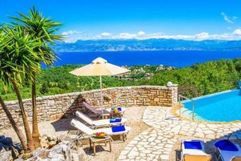 Lithiasmenos Villa Sleeps 6 Pool Air Con Wifi