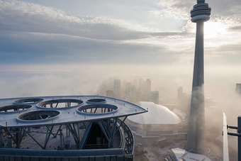 Modern Skyscraper Studio By Cn Tower