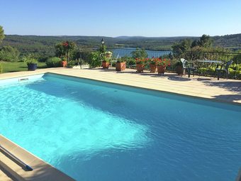 Attractive Gite With Private Swimming Pool And Vast Views Across Lac Du Verdon