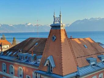 Apartamento Lausanne Ouchy, Penthouse With Terrace And Breathtaking Views!