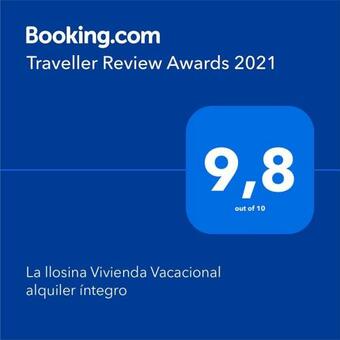 La Llosina Vivienda Vacacional Alquiler �ntegro