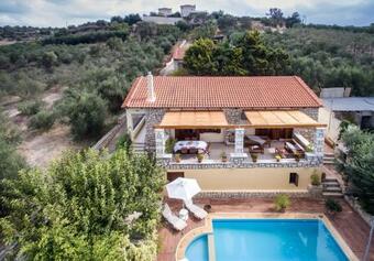 Exclusive Crete Villa Villa Myrrini 3 Bedroom Private Pool Rethymnon
