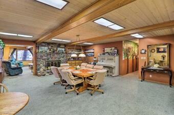 Flathead Lake House With Private Beach And Boat Dock!
