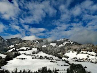 Confortable Chalet Avec Magnifique Vue En Gruy�re.